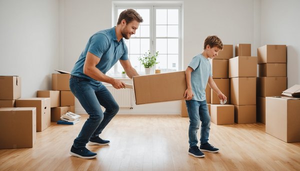 Déménager des objets lourds sans se blesser