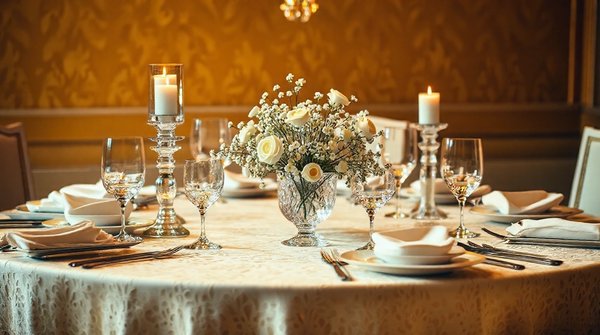 Des sets de table pour sublimer vos fêtes mémorables